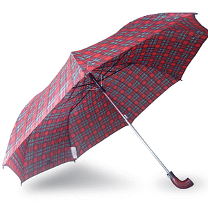 2 Section Auto Big Umbrella with bend handle and custom print